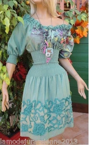 SAVE THE QUEEN : robe cocktail série "PRINTEMPS" neuve et étiquetée valeur 263€ - Picture 1 of 11