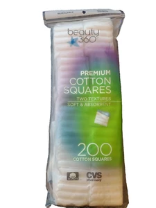 Cotton Squares Beauty 360,200 Count Premium. Soft & Absorbent NEW(GS83 - Picture 1 of 2