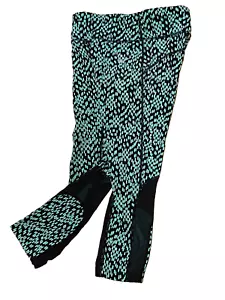 Nike Mujer S 4 6 Capri Pantalones de Correr Cebra Reflectante Cremallera Bolsillo Ejercicio - Imagen 1 de 4
