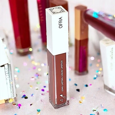 Lápiz labial líquido de larga duración OFRA en cañón 8 g/0,28 oz tamaño completo nuevo sin caja Foto 1 de 4
