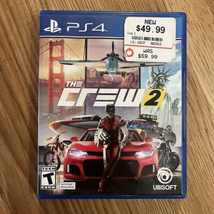 The Crew 2 PS4 Video Game (Sony PlayStation 4, 2018) American Motorsports - Picture 1 of 5