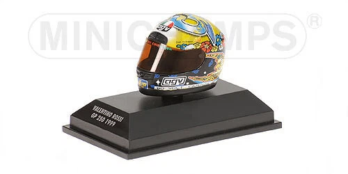 MINICHAMPS CASCHETTO 1/8 HELMET 1999 VALENTINO ROSSI aprilia 250 397990046 - Immagine 1 di 1