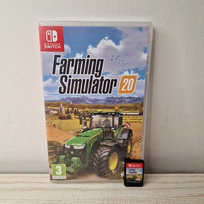 FARMING SIMULATOR 20 - Videogioco NINTENDO SWITCH Multilingua ITA Completo - Immagine 1 di 4