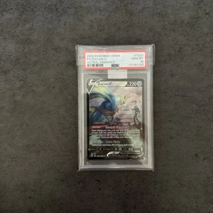 PSA 10 Zacian V Gallery #TG21 2022 Pokemon Radianza Astrale 108641171 - Foto 1 di 2