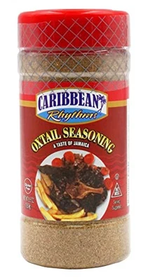 Condimento de rabo de buey jamaicano Caribbean Rhythms 5,5 onzas Foto 1 de 3