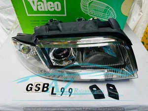 Frontscheinwerfer Scheinwerfer rechts Audi A4 Valeo 087501 mit gebrochenen Dichtungen - Bild 1 von 6