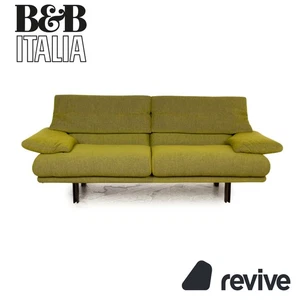 B&B Italia Alanda Stoff Dreisitzer Grün Sofa Couch manuelle Funktion - Bild 1 von 12