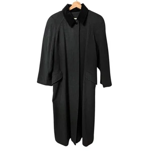 Vintage Anne Klein II Damen Kaschmir Wolle Mantel Größe 6 Hergestellt in den USA Old Money Preppy - Bild 1 von 9