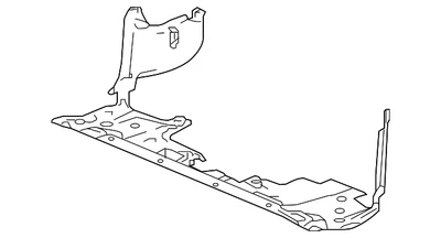 正品本田 2013 - 2017 年本田雅阁 - 保护套发动机(较低)74111-T2B-P00 — 第 1/2 张图片