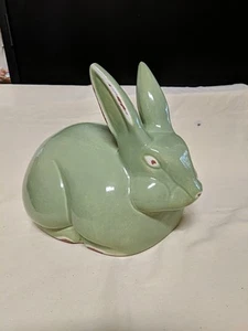 Mexican Painted Terra Cotta Rabbit - Picture 1 of 5