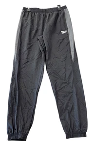 NUEVO Pantalones deportivos Reebok para hombre tejidos negros talla mediana nuevos con etiquetas envío gratuito - Imagen 1 de 3