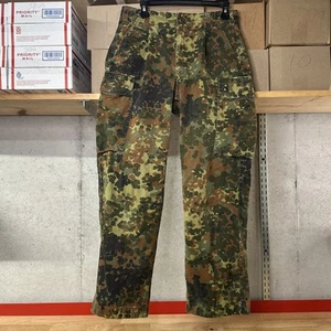 Vintage Uniformwerk Bundeswehr Hose Heeres Tarn 29/29 Flecktarn - Bild 1 von 7