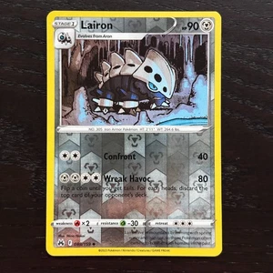 Lairon 088/159 Pokemon Crown Zenith Sword & Shield Reverse Holo Uncommon NM - Picture 1 of 2