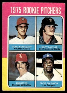 1975 O-Pee-Chee Doug Konieczny/Gary Lavelle/Jim Otten/Eddie Solomon Rookie #624 - Picture 1 of 2