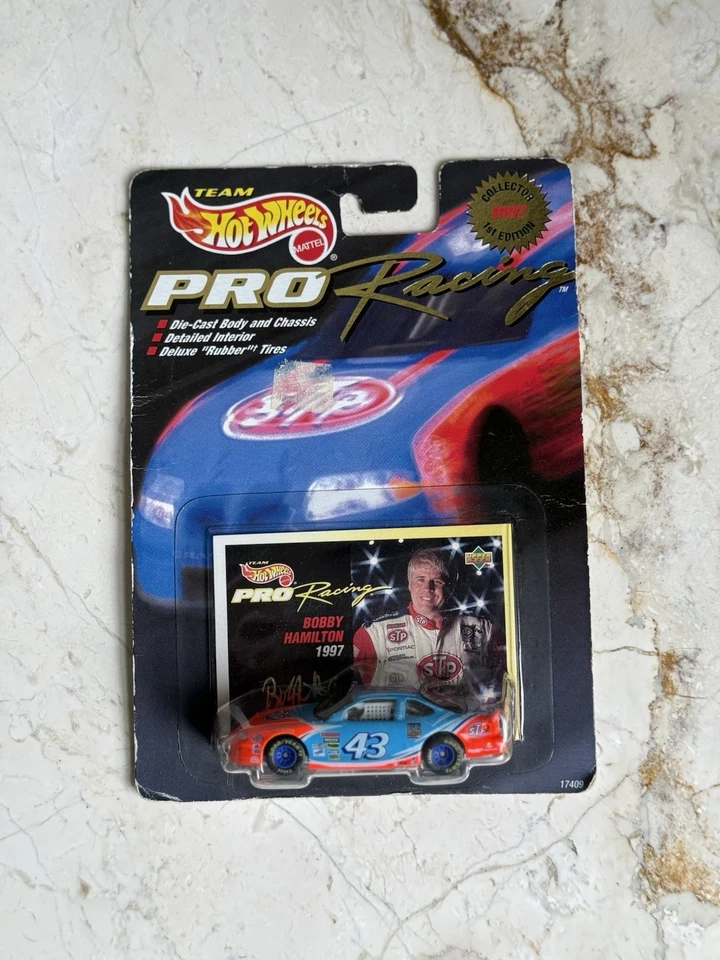 Hot Wheels Pro Racing Series 1997 Bobby Hamilton #43 STP Grand Prix 1/64 Foto 1 de 3