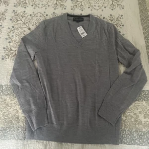 Brooks Brothers Herren Gr. Extra Small V-Ausschnitt Marino Wolle Pullover Neu - Bild 1 von 7