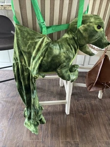 Green Dinosaur Rider T-Rex Infant Baby Toddler Dino Green Costume 3T-4T E1 - Picture 1 of 8