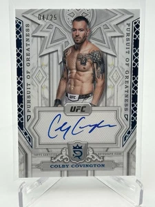2024 Topps Royalty UFC - Colby Covington Pursuit of Greatness - Blue /25 Auto - Bild 1 von 2
