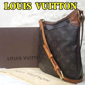 Louis Vuitton Odeon PM Monogram Shoulder Bag M56390 Crossbody Canvas brown brand - Picture 1 of 12