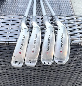 Adams Golf Idea Women’s RH Irons (6-Iron, 7-Iron, 9-Iron, PW) Nice Condition. - Picture 1 of 7