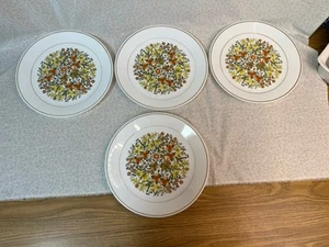 Vintage CORELLE INDIAN SUMMER 10" DINNER PLATE SET OF 4 PREOWNED - Picture 1 of 4