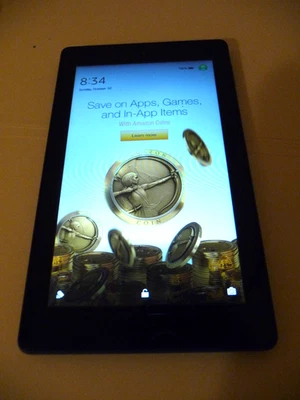 Amazon Fire 7 Blue (7th Generation) 7 inch 8GB WIFI Tablet (SR043KL) - Image 1 of 4