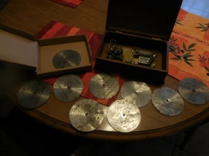 Antique Thorens AD30 4½" disc player, Made in Sainte-Croix Switzerland!, C-1915 - Picture 1 of 12