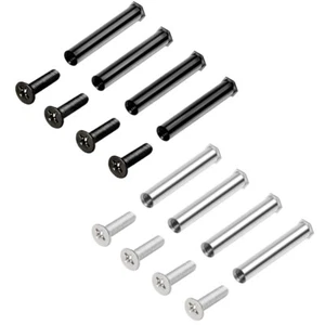 Set of 4 Flat Head Long Screws for 25mm Thickness Computer Fan Replacement Scre - Afbeelding 1 van 10