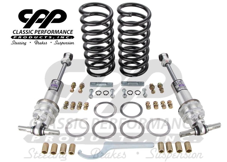 Kit de conversión Ford Mustang 1964-70 Coilover doble bobina ajustable de más de 450 lb Foto 1 de 4