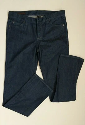Nuevos pantalones de mezclilla Club Monaco para mujer talla 31 azul oscuro ajustados pierna recta  Foto 1 de 4