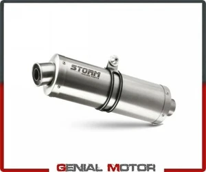Escape Storm by Mivv Silenciador Oval Acero para Suzuki Sv 650 2003 - Imagen 1 de 3