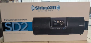 Sirius XM Satellite Radio Player Portable Speaker Dock SD2 Sirius XM w/Remote - Picture 1 of 10