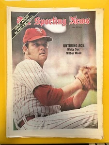 The Sporting News June 2, 1973 - Wilbur Wood - Chicago White Sox - No Label - Picture 1 of 5