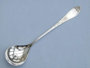 ASLAK SORENSEN HODNE OF NORWAY 830 GRADE SOLID SILVER NORSE DRAGON LARGE LADLE - Imagen 1 de 12