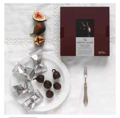 LA HIGUERA Trader Joe's Rabitos Royale Gourmet Dark Chocolate Stuffed Fig Bonbons 9PCS 5oz