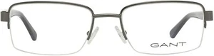 GANT GA 3149 Gunmetal 009 Metal Half Rim Optical Eyeglasses Frame 56-18-145 RX - Picture 1 of 3