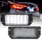 Pair White LED Licence Number Plate Light Accessories For KIA Soul Rio PicantoTA