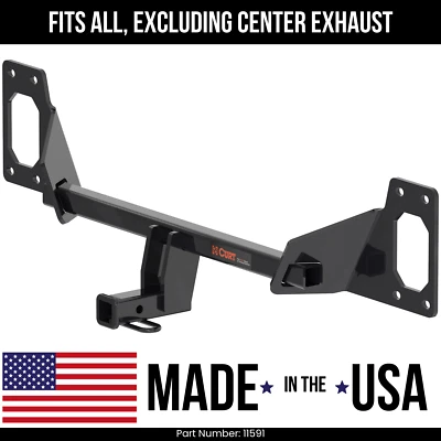For 2022-2024 Honda Civic Trailer Hitch Exc center exhaust Curt 11591 CL1 Tow - Image 1 of 4