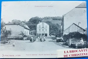 CPA DE GEMAINGOUTTE VUE DU CENTRE Route de St Dié au col ..VOSGES  N°740/18 - Imagen 1 de 2