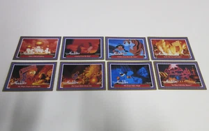 Disney Aladdin - Set of 8 Cards - Numbers 5, 16, 18, 22, 23, 24, 35 & 37 - 1990s - Picture 1 of 6