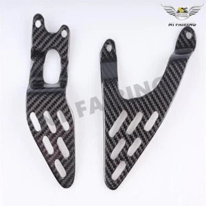 Placas de talón FT 2003 2004 2005 Yamaha YZF R6 - 100 % fibra de carbono - Imagen 1 de 7