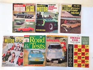 7 x Australian Car Magazines 1950s /60s, Modern Motor, Wheels,Small Car YearBook - Picture 1 of 10
