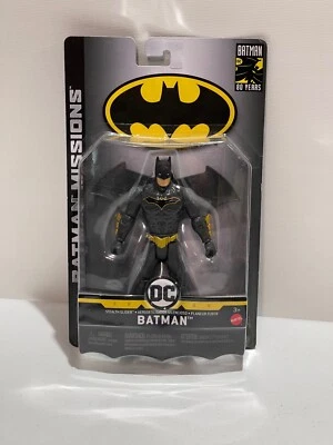 MATTEL - DC BATMAN MISSIONS - FIGURA DE ACCIÓN BATMAN 6" - 2018 NUEVO EN PAQUETE Foto 1 de 4