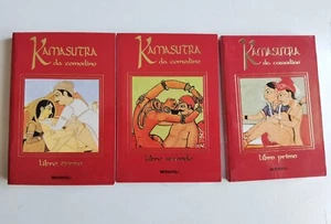 1992 - KAMASUTRA DA COMODINO 3 VOL. MINILIBRI ILLUSTRATI - Picture 1 of 9