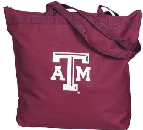 Texas A&M Aggies NCAA Zipper Tote Bag Cover