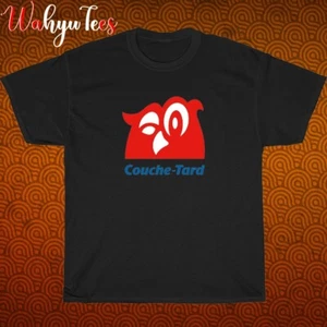 New Couche-Tard Logo Black/Grey/Navy/White Size S-5XL Unisex T-Shirt - Picture 1 of 8