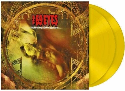 The 69 Eyes - Wasting the Dawn + 3 Remixes ( HIM ) Yellow 2 Vinyl LP 300 WW NEU - Bild 1 von 4