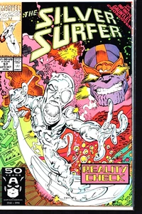 Marvel Comics Silver Surfer #57 October 1991 - Picture 1 of 1