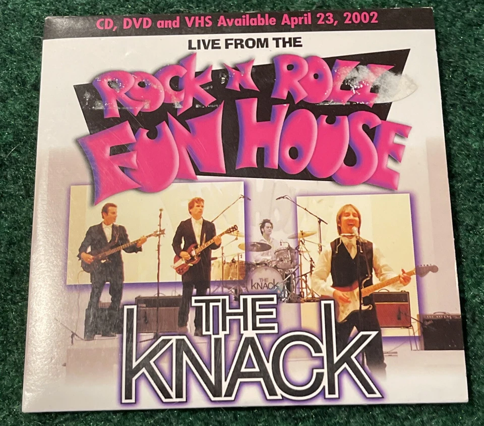 THE KNACK Live Rock n roll Fun House 2001 RARE Carded Sleeve ADVNCE PROMO DJ CD Foto 1 de 3