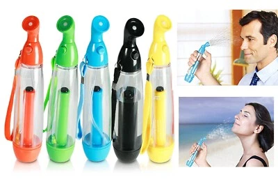 VAPORIZZATORE NEBULIZZATORE ACQUA SPRUZZINO SPRAY  PORTATILE SOLE MARE SPIAGGIA - Immagine 1 di 4
